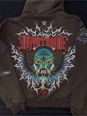 Civil Regime X WWE Rey Mysterio Zip Up Sweater